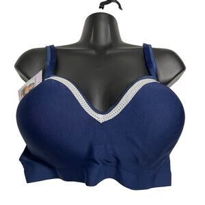 Hanes Womens Size 3XL Comfort Flex Fit Wirefree Convertable T-Shirt Bra MHG199